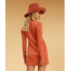 Billabong x The Salty Blonde Coconut Flowers Bodycon Dress